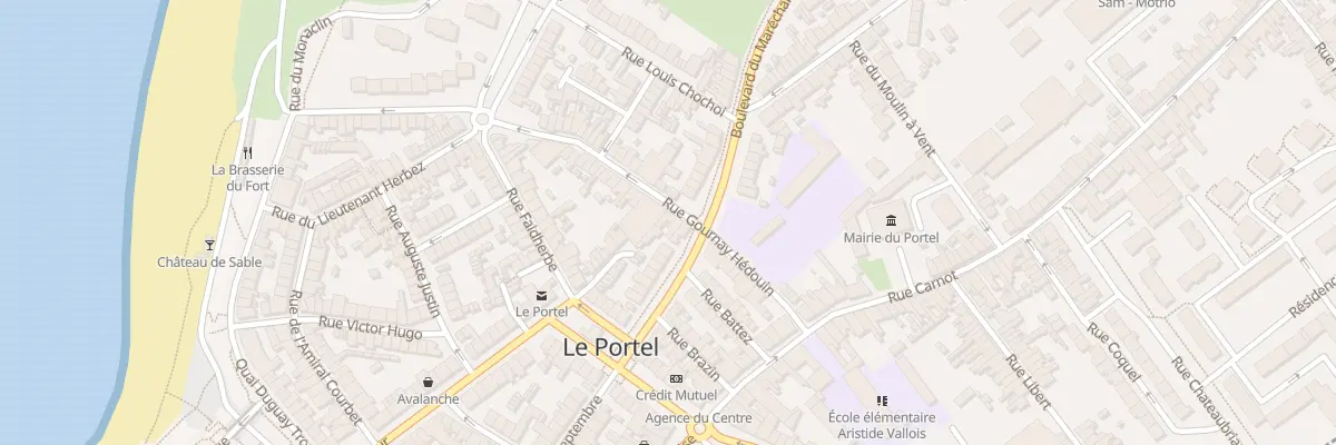 Plan du 34 Rue Gournay Hédouin au Portel