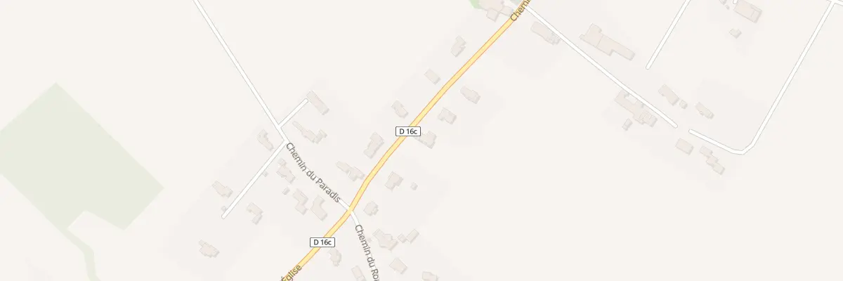 Plan du 43 Che de l’Eglise à Belberaud