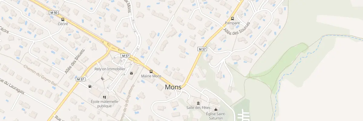 Plan du 37 Av des Pyrénées à Mons