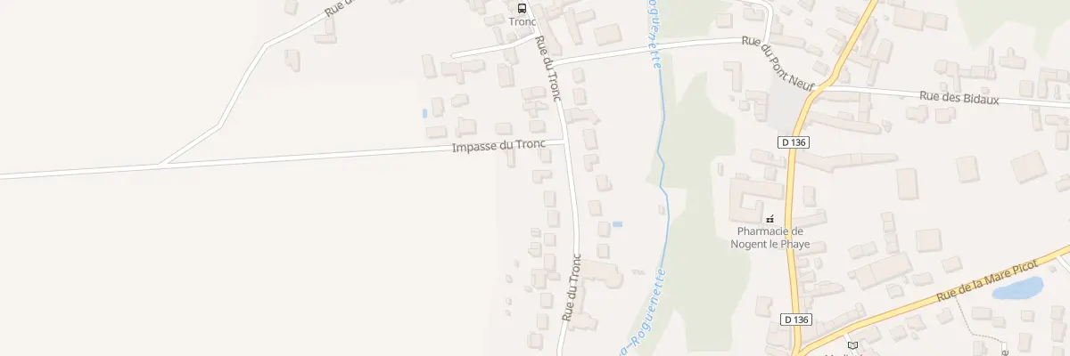 Plan du 17B Rue du Tronc à Nogent-le-Phaye