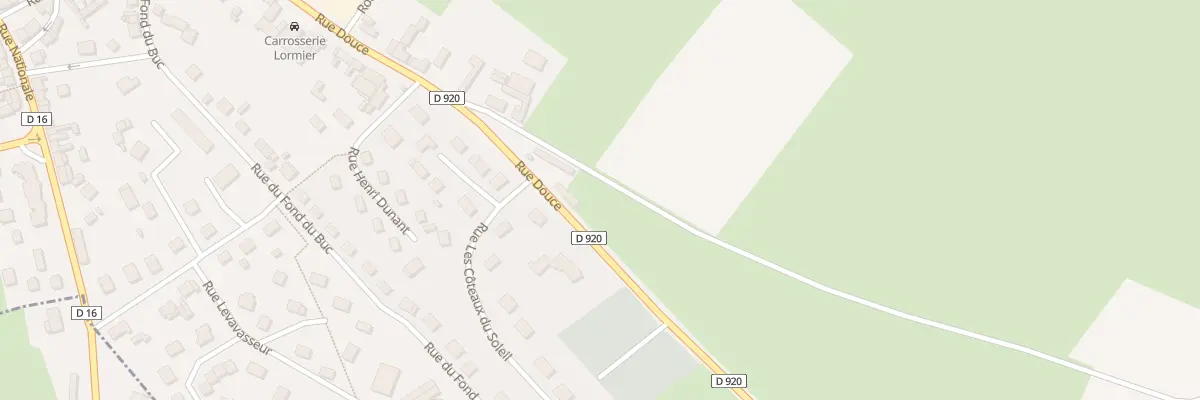 Plan du 59 Rue Douce à Foucarmont