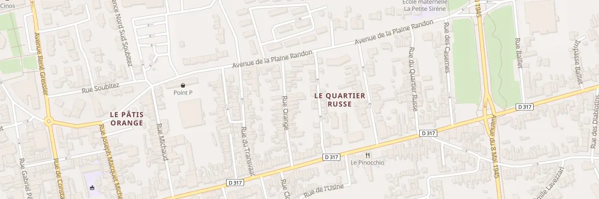 Plan du 26 Rue Orange à Berck