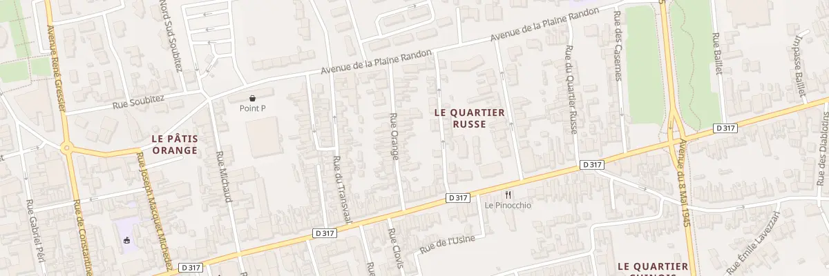 Plan du 20 Rue Orange à Berck