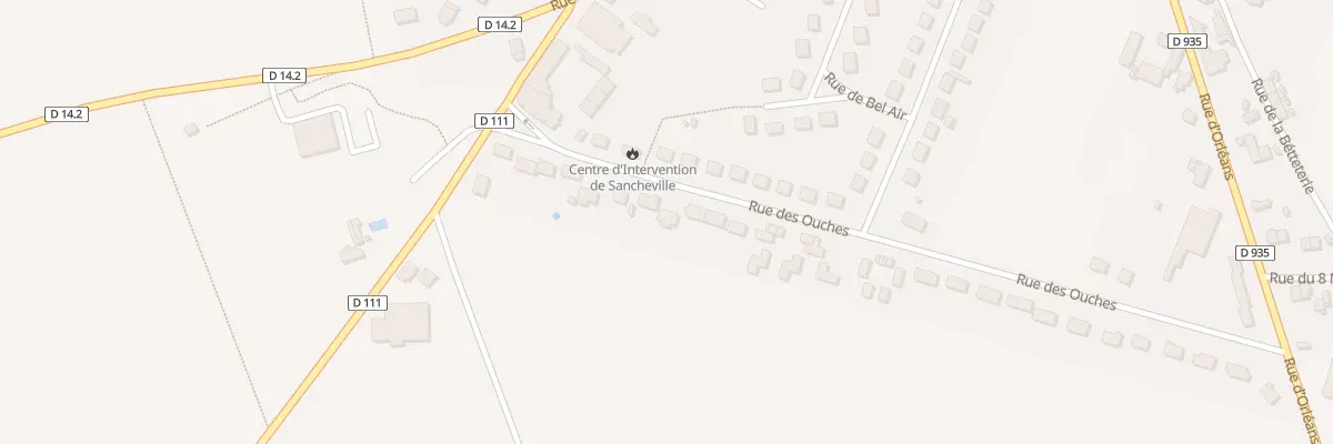 Plan du 16 Rue des Ouches à Sancheville