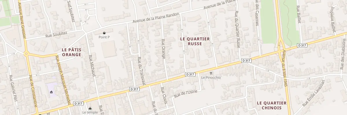 Plan du 12 Rue Orange à Berck