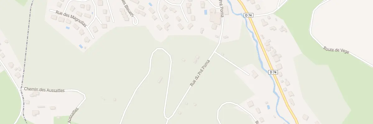 Plan du 240 Rue Du Pré Poma à Cosnac