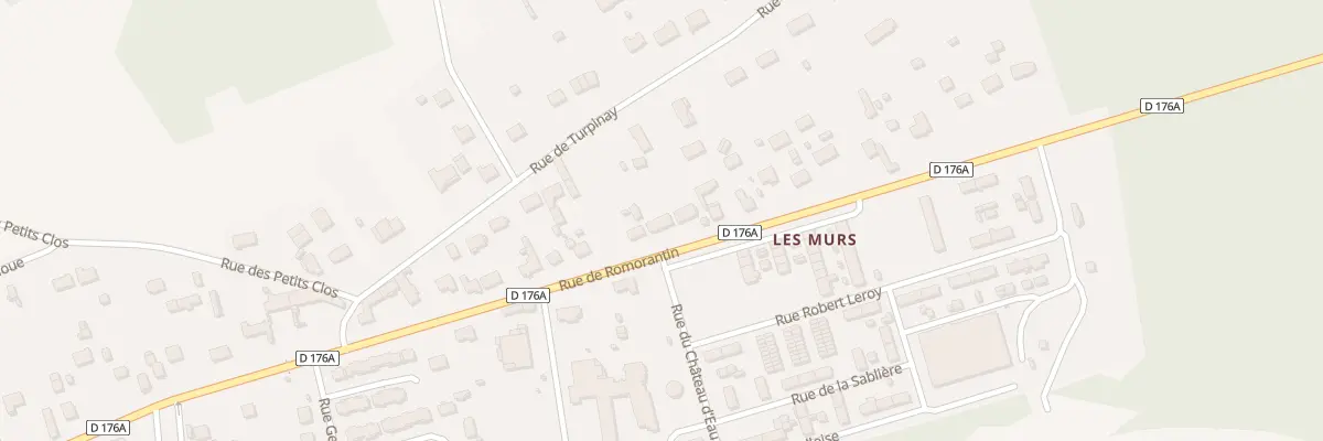 Plan du 159A Rue de Romorantin à Selles-sur-Cher