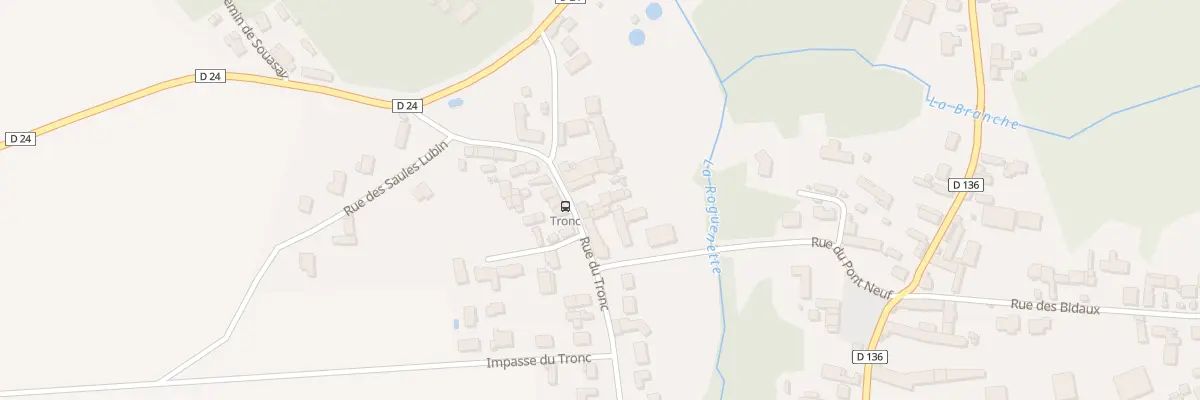 Plan du 18 Rue du Tronc à Nogent-le-Phaye