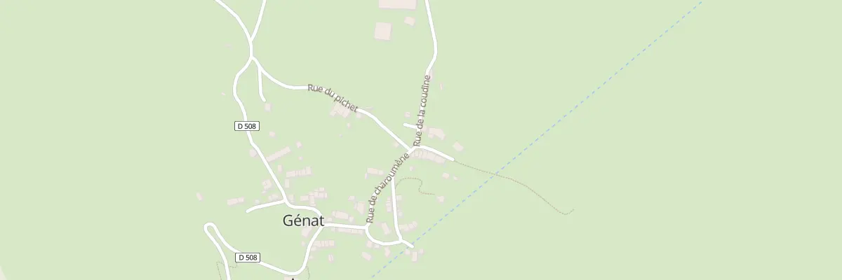 Plan du 27 Le Village à Génat