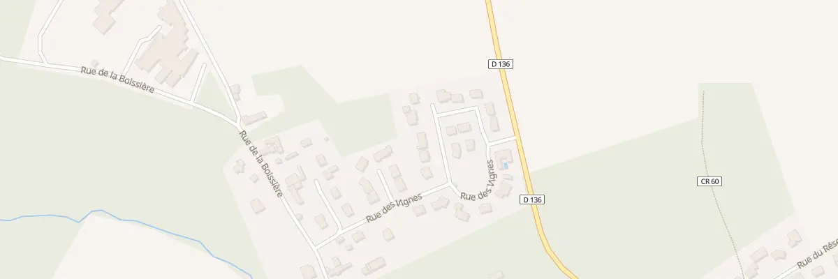 Plan du 34 Rue des Vignes à Nogent-le-Phaye