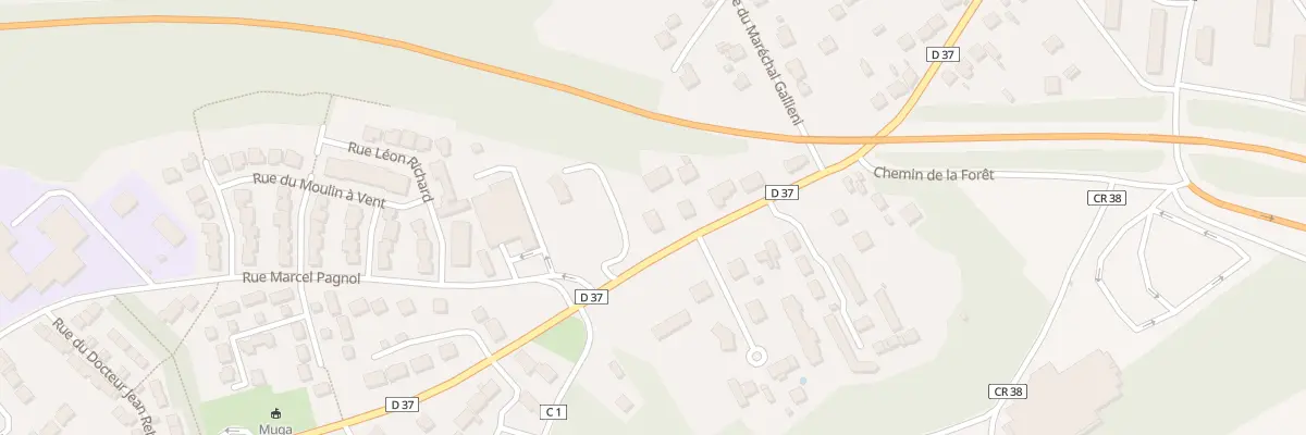 Plan du 48 Rue Jacques Deschamp à Bonnières-sur-Seine