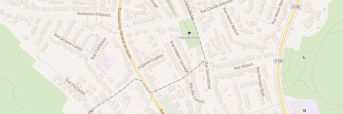Plan du 9 Rue Frederic Sauvage au Portel