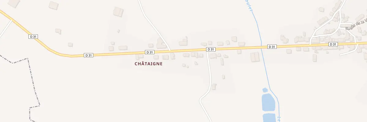 Plan du 25 Rue du Chataignol à La Croisille-sur-Briance