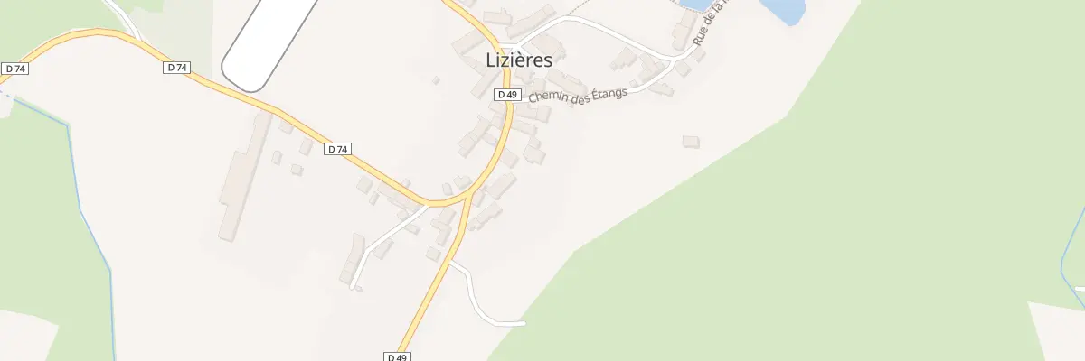 Plan du 6 Rue de la République à Lizières