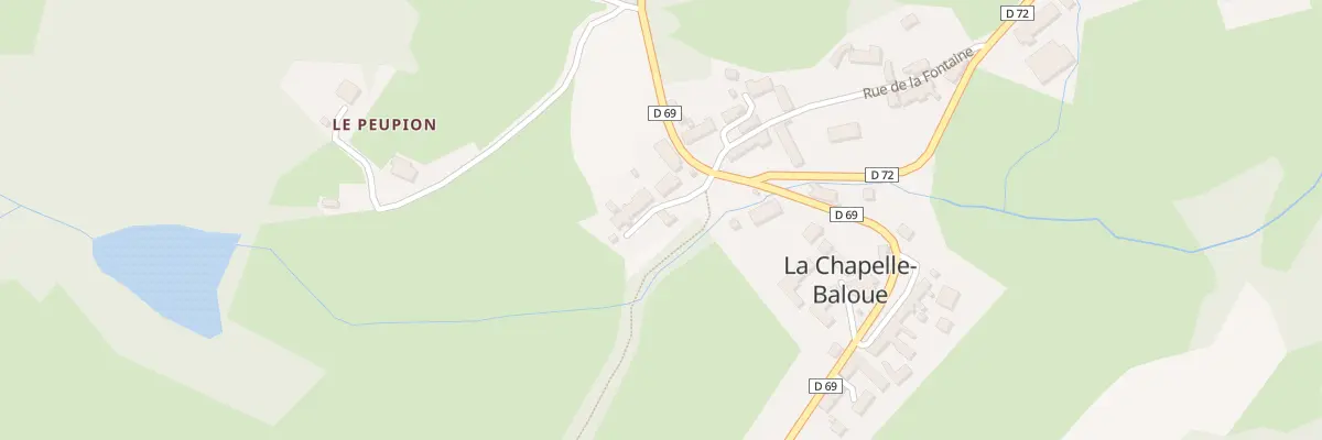 Plan du 5 Imp du Lavoir à La Chapelle-Baloue