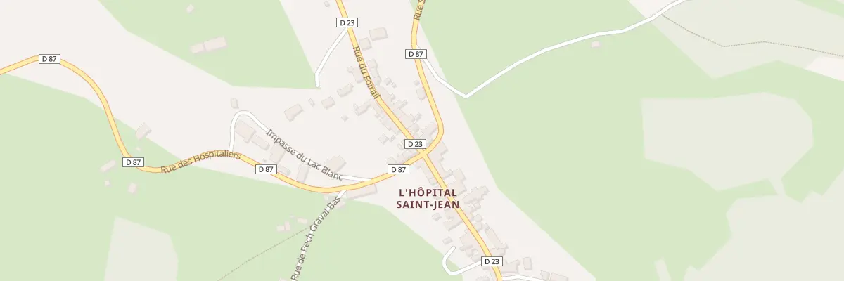 Plan du 79 L’Hopital Saint Jean à Cressensac-Sarrazac