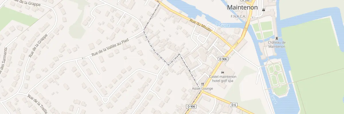 Plan du 9 Rue des Grandes Cours à Maintenon