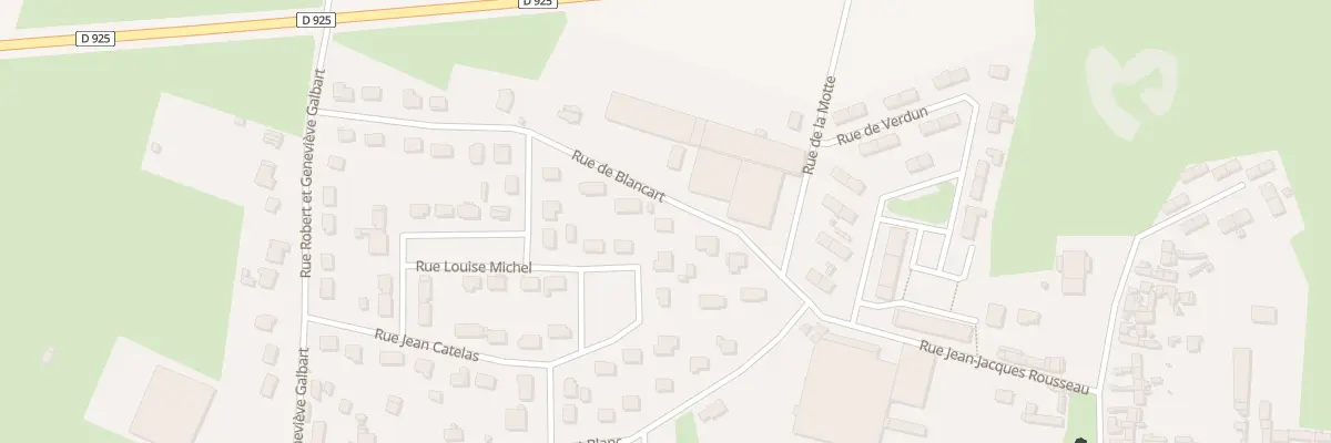 Plan du 5 Rue du Blancart à Fressenneville