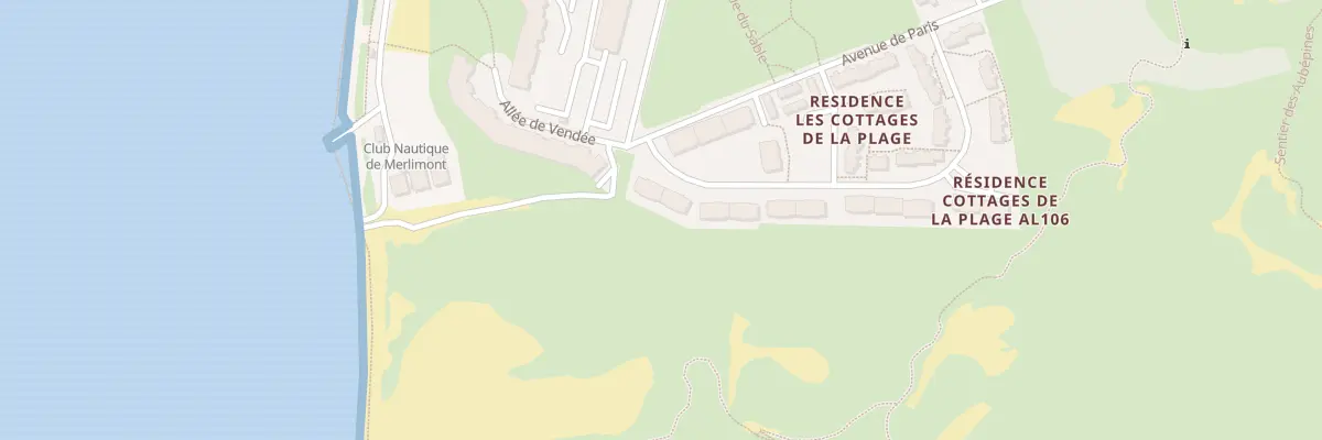 Plan du 275 Res Cottages Plage - Bat Palao à Merlimont