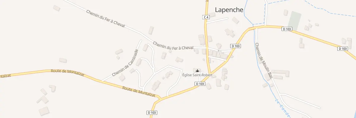 Plan du 5097 Lapenche à Lapenche
