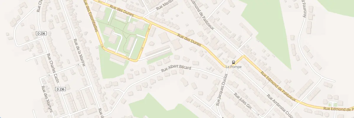 Plan du 23 Rue Albert Becard à Équihen-Plage