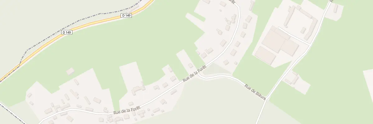 Plan du Hameau du Cornet à Rieux