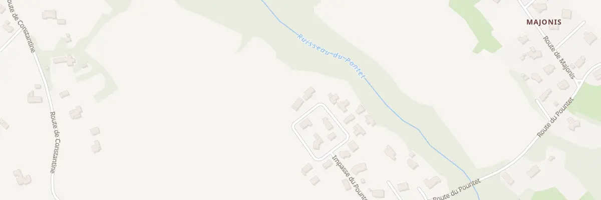 Plan du 11 Fiquet à Bézac
