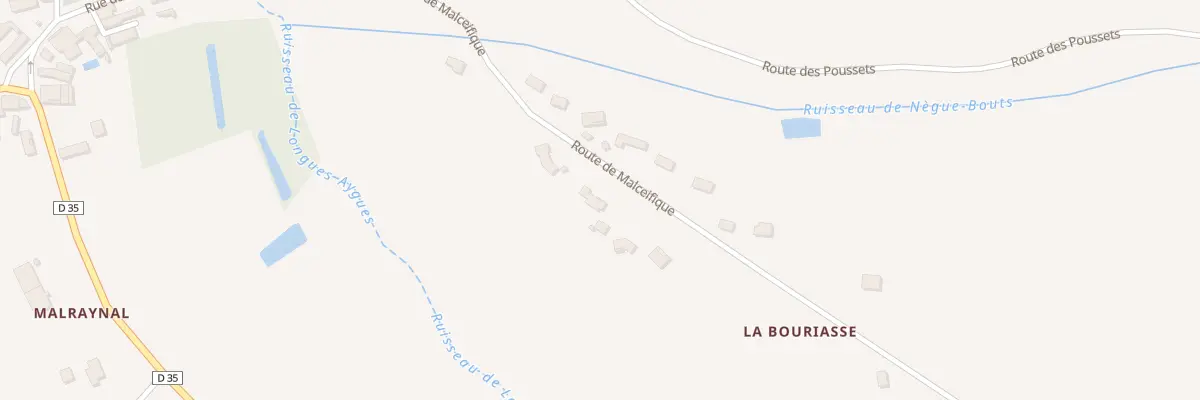 Plan du 320 Rte de Malceifique à Vaïssac