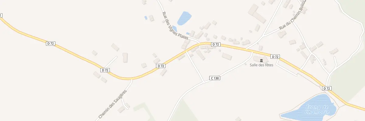 Plan du 5059 Les Saugeres à Baraize