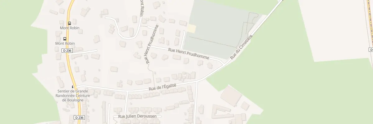 Plan du 97 Rue Henri Prudhomme à Équihen-Plage