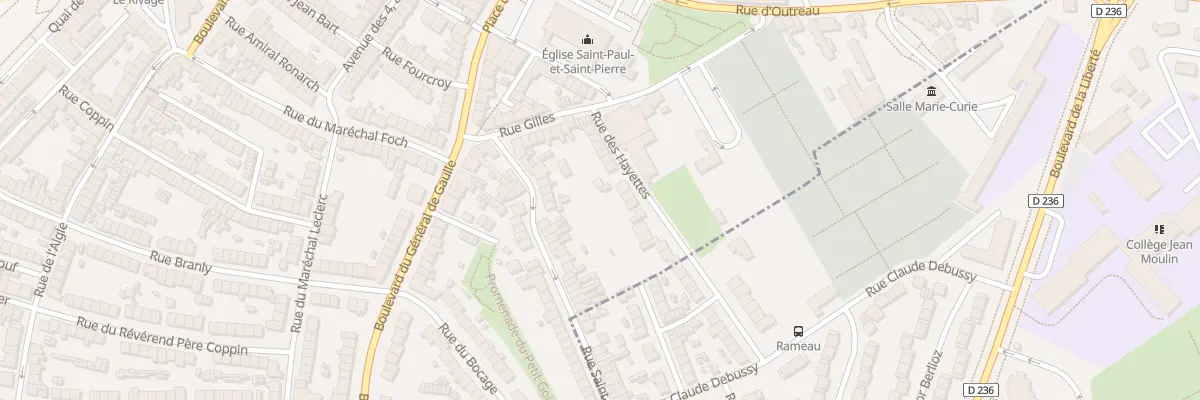 Plan du 18 Rue des Hayettes au Portel
