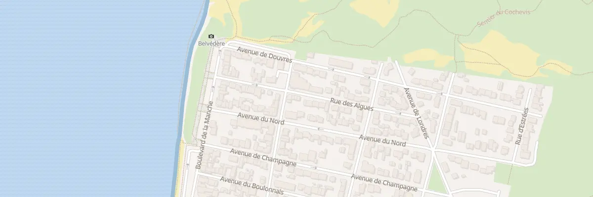Plan du 24 Rue des Algues à Merlimont