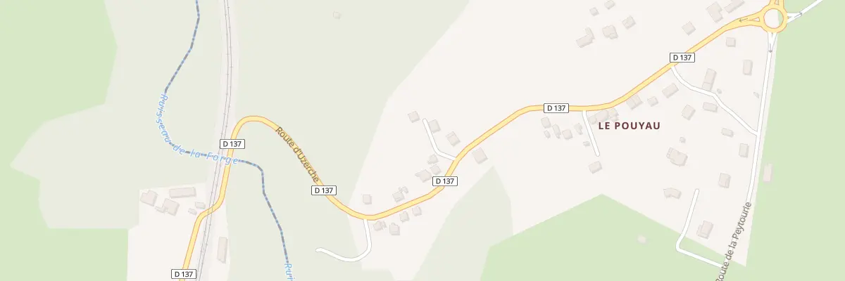 Plan du 73 Imp du Bos Morel à Condat-sur-Ganaveix