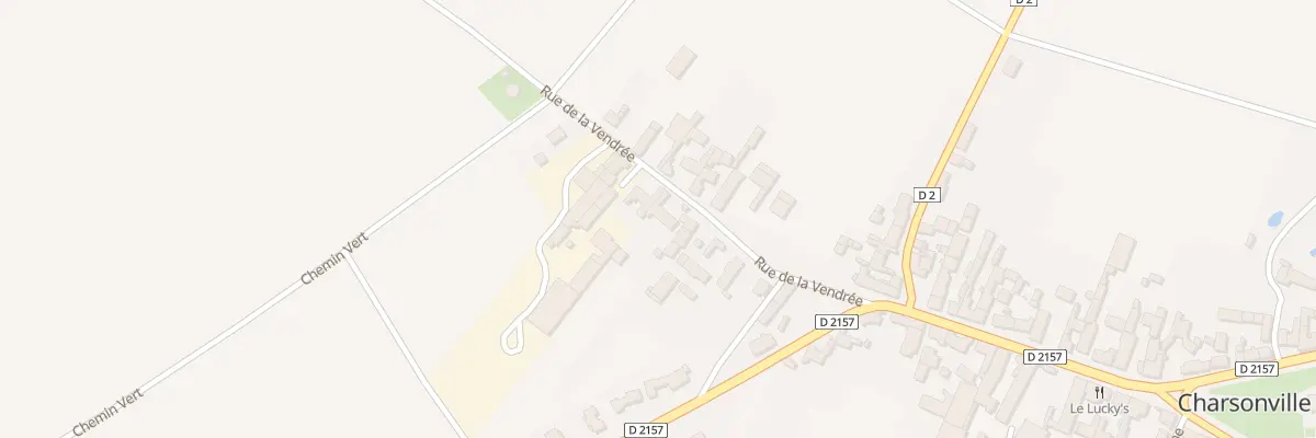 Plan du 11 Rue de la Vendrée à Charsonville