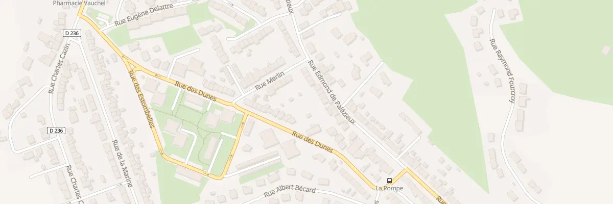 Plan du 66 Rue Edmond de Palezieux à Équihen-Plage