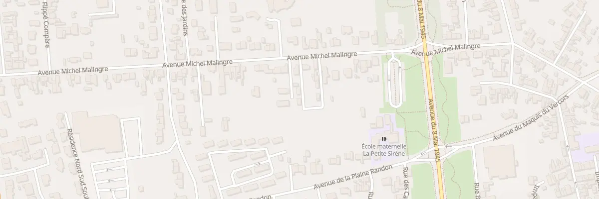 Plan du 86C Av Michel Malingre à Berck
