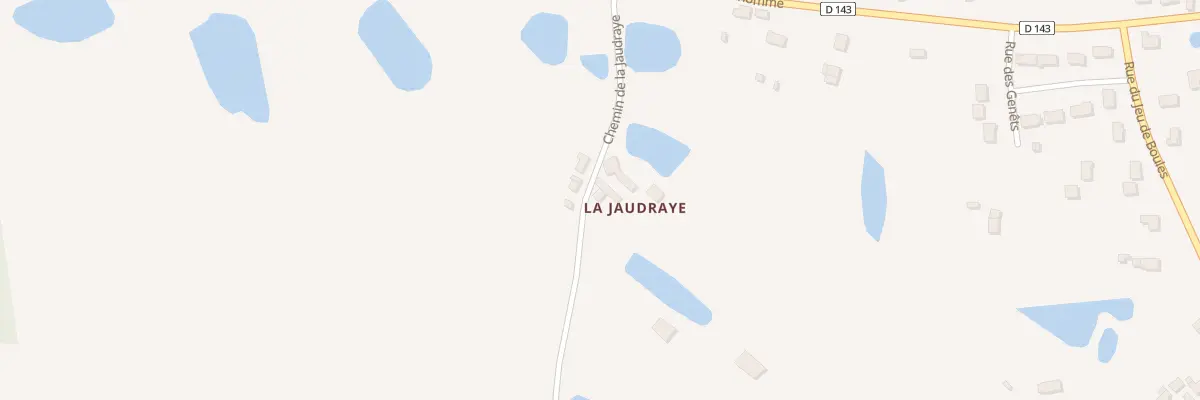 Plan du 5022 La Jaudraye à Gy-en-Sologne