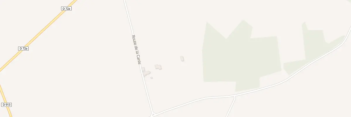 Plan du 5287 La Canie à Baraize