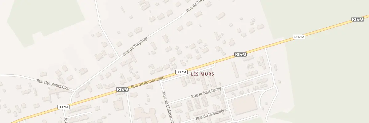 Plan du 163 Rue de Romorantin à Selles-sur-Cher