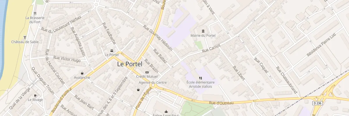 Plan du 56 Rue Gournay Hédouin au Portel