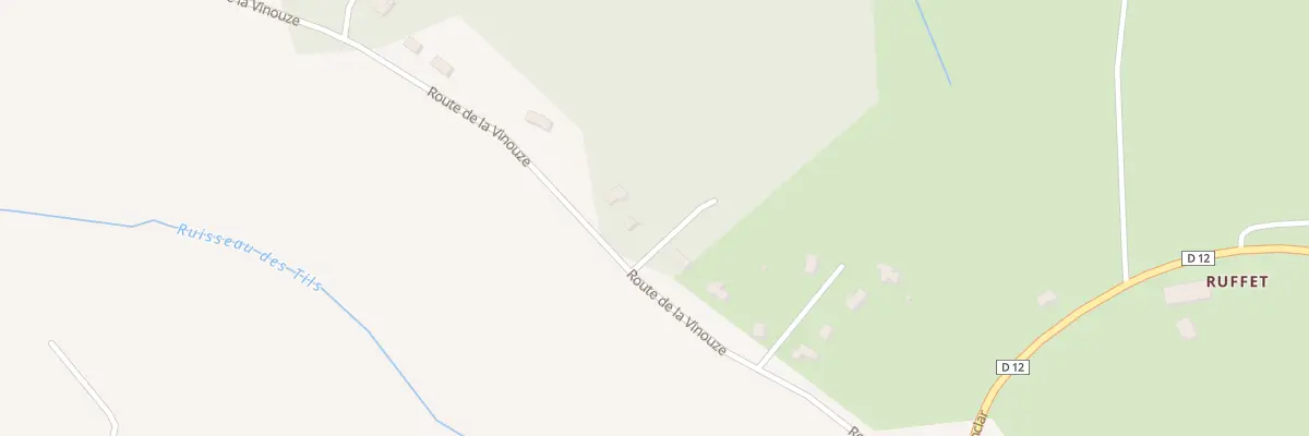 Plan du 325 Rte de la Vinouze à Montdurausse