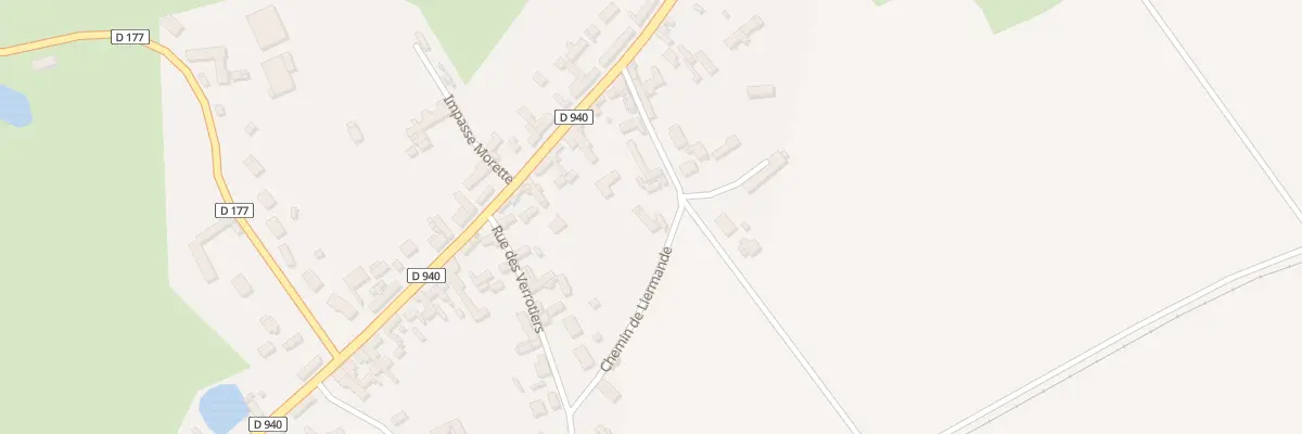 Plan du 6 Rue de Liermande à Pendé