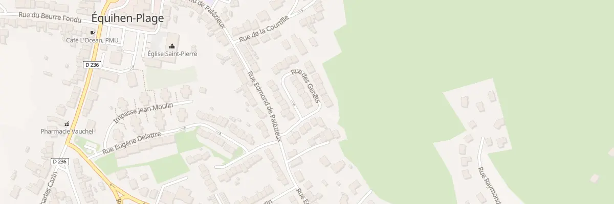 Plan du 3 Rue des Genets à Équihen-Plage