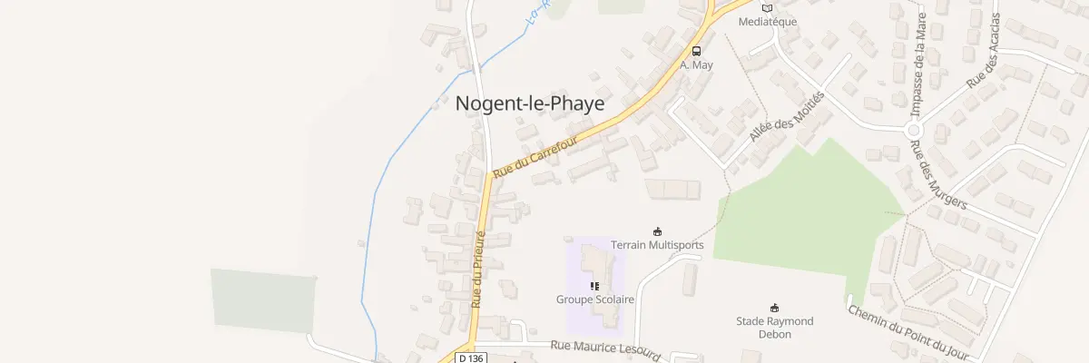 Plan du 19 Rue du Carrefour à Nogent-le-Phaye