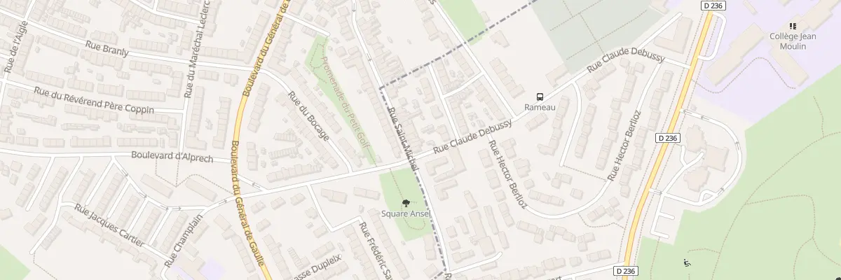 Plan du 57 Rue Saint Michel à Outreau
