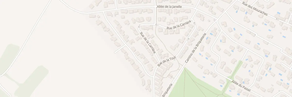 Plan du 34 Rue de la Carrière à Gragnague