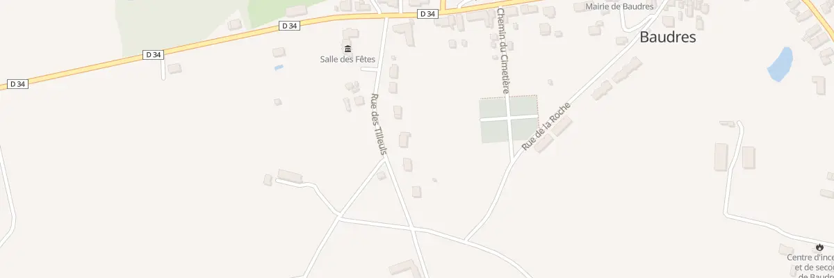 Plan du 7 Rue des Tilleuls à Baudres