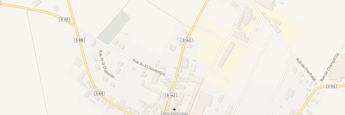 Plan du 27 Rue du Docteur Jambert à Sancheville