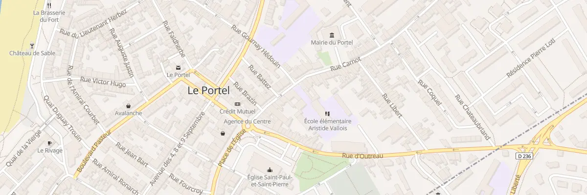 Plan du 24 Rue Carnot au Portel