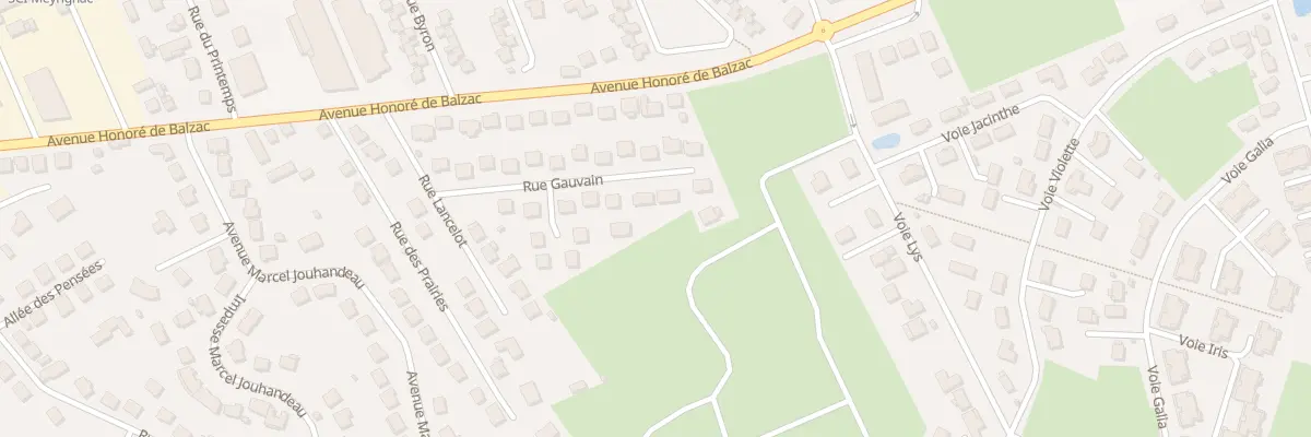 Plan du 8 Rue Gauvain à Malemort